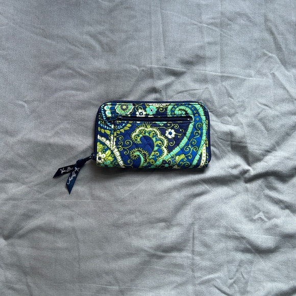 Vera Bradley Floral Zip Around Wallet - Picture 5 of 5